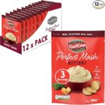 Idahoan Buttery Potato Mash Potatoes (Pack of 12)