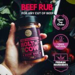 Classic Selection of Premium BBQ Seasonings - Holy Cow, Adam’s Rib, Angel’s Wings, Smoky Pig, Ultimate Rub & Veggie War BBQ Rubs | Pack of 6 | 100% Natural | Great Foodie Gift